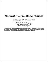 Download Central Excise Made Simple - Hiregange & Associates