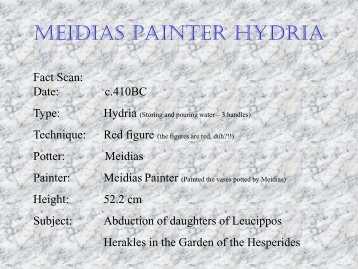 Meidias Painter Hydria