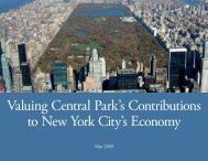 Valuing Central Park's Contributions to New York City's ... - Appleseed