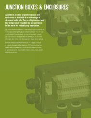 JUNCTION BOXES & ENCLOSURES