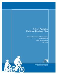 City of Appleton On-Street Bike Lane Plan