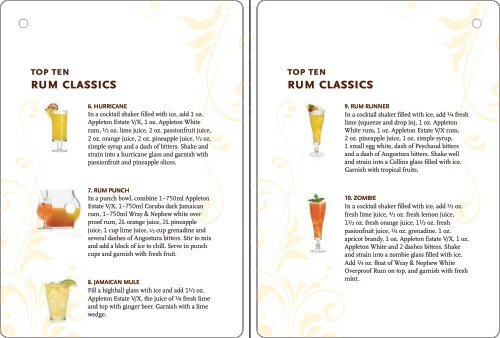 to Download Appleton Estate Cocktail Recipes from ... - Astaphans