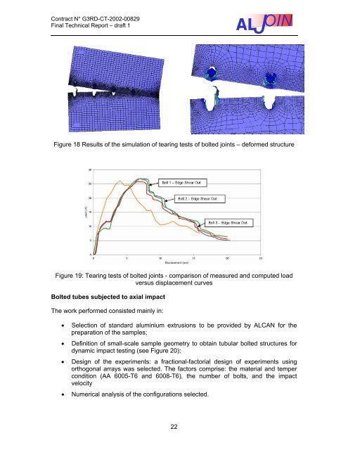 ALJOIN Final Technical Report - Transport Research & Innovation ...