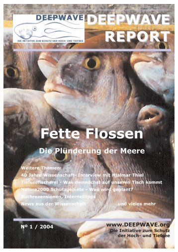 Fette Flossen REPORT DEEPWAVE - von Deepwave eV