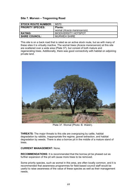 Enhancing Biodiversity Hotspots Along Western Queensland Stock ...