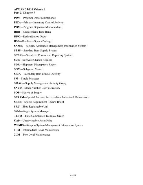 Material support division, working capital fund - Air Force Link