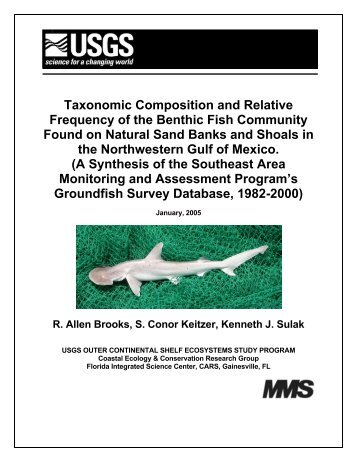 Taxonomic Composition and Relative Frequency of the Benthic Fish ...