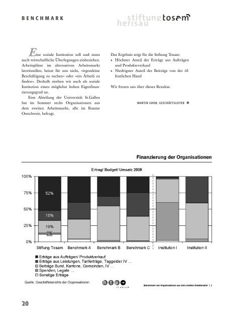 Einblick 02/2009 - Stiftung Tosam