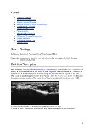 Pes anserinus bursitis