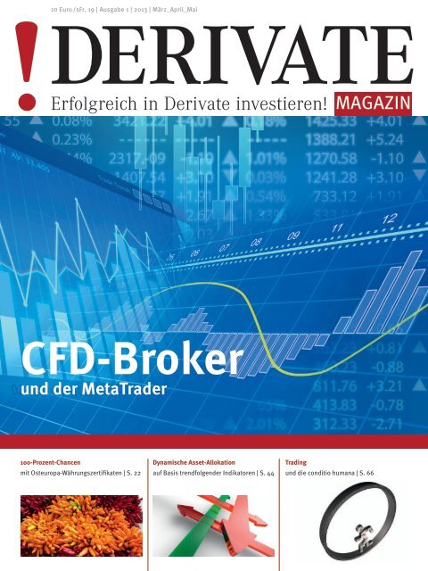 Derivate Magazin E-Paper 1/2013