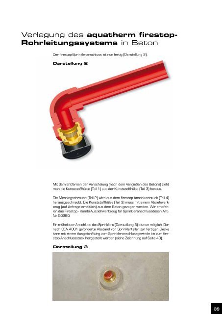 aquatherm firestop- Rohrleitungssystems - Thermotech