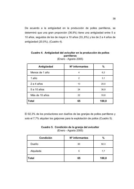 “DIAGNÓSTICO DE LA PRODUCCIÓN DE POLLO PARRILLERO ...