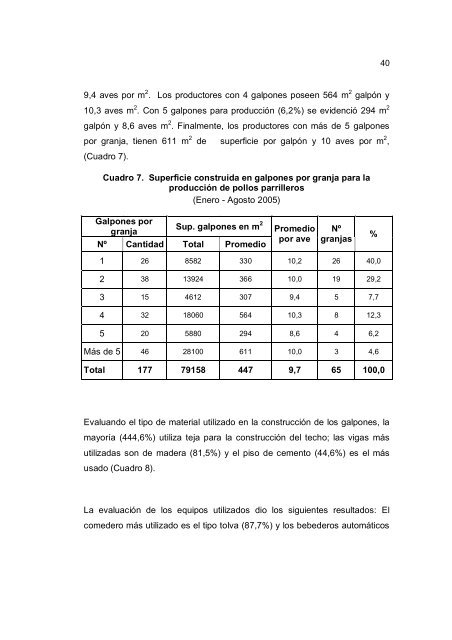 “DIAGNÓSTICO DE LA PRODUCCIÓN DE POLLO PARRILLERO ...