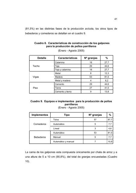 “DIAGNÓSTICO DE LA PRODUCCIÓN DE POLLO PARRILLERO ...