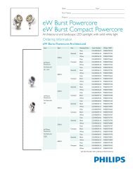 eW Burst Powercore eW Burst Compact Powercore - Color Kinetics