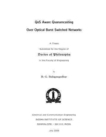 QoS Aware Quorumcasting Over Optical Burst Switched Networks