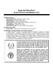 Number 43, December 2006 - Arab Society for Plant Protection