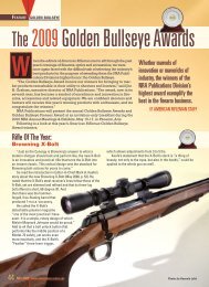 The2009Golden Bullseye Awards - American Rifleman