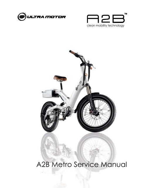 a2b metro electric bike