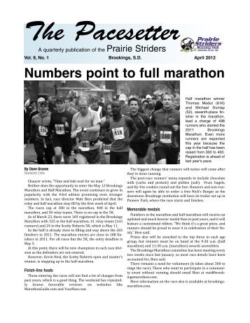 Vol. 9, No. 1 Annual letter_Layout 1 - Prairie Striders Running Club