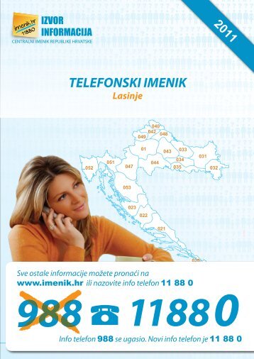 PREUZMITE telefonski Imenik Lasinje - Imenik.hr