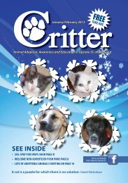 Events Insert - Critter Magazine