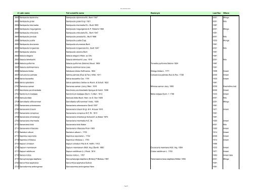 Vascular Plants