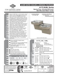 Model A172408F-UBL Submittal - Acorn Engineering