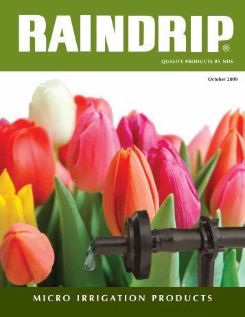 Raindrip Product Catalog - Builder Depot