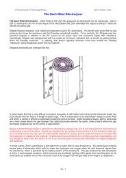 Zach West's "electrolyser" - Free-Energy Devices