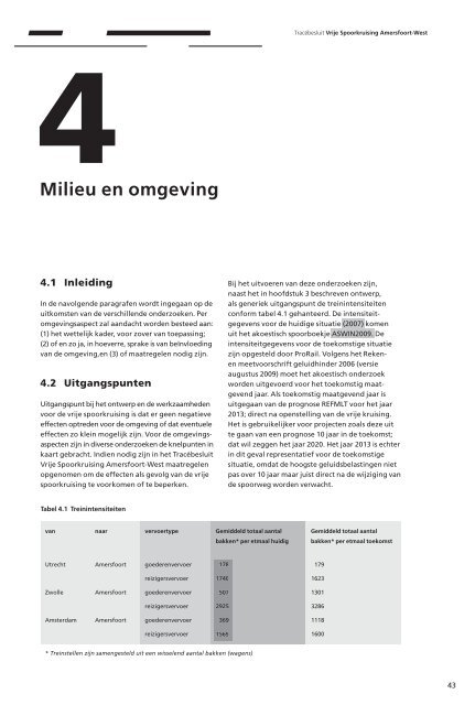 Tracébesluit Vrije Spoorkruising Amersfoort West - ProRail