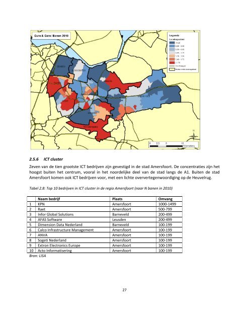 Vitale bedrijvenclusters in de regio Amersfoort - Nirov