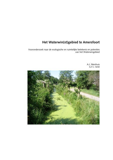 Het Waterwin(st)gebied te Amersfoort