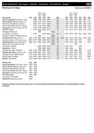 301 bus timetable welwyn garden city to st albans