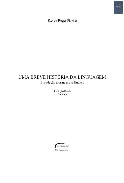 21394 - UMA BREVE HISTÓRIA DA LINGUAGEM ... - Weebly