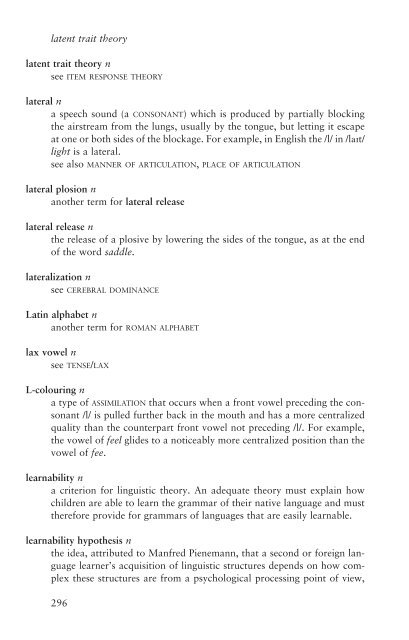 Longman Dictionary of