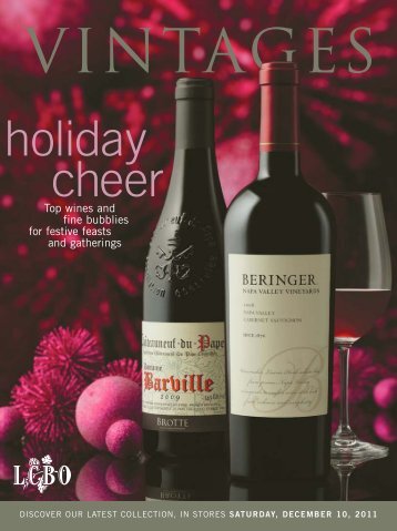 Top wines and fine bubblies for festive feasts and ... - Vintages
