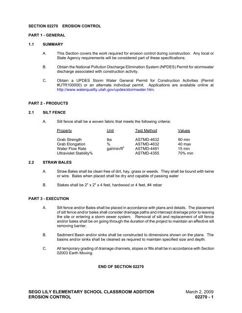 Complete Compiled Specification.pdf - Peck Ormsby Construction