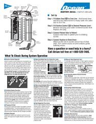 Dry Suction Water Seal Chest Drainage - Atrium Medical Corporation