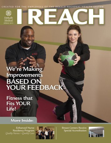 Read the Current Issue - DeKalb Medical