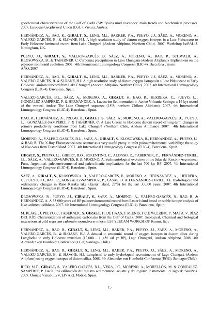 full curriculum vitae - Institut de Ciències de la Terra Jaume Almera