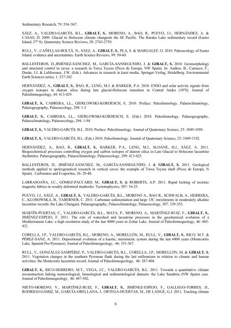 full curriculum vitae - Institut de Ciències de la Terra Jaume Almera