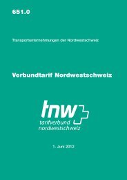 1 Zonen- und Linienplan im Tarifverbund - TNW