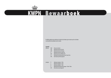 KWPN Bewaarboek