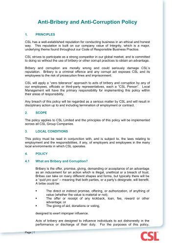 anti corruption and bribery policy template gsk anti bribery and corruption abac programme anti corruption and bribery policy template gsk anti bribery and corruption abac programme