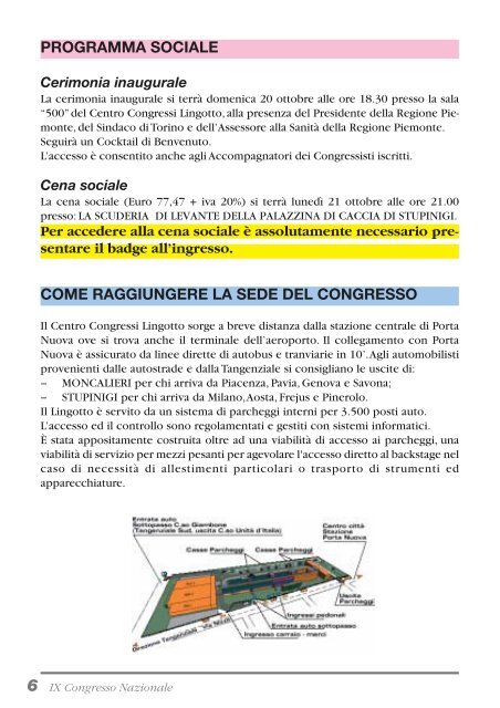 IX Congresso Nazionale - Auro