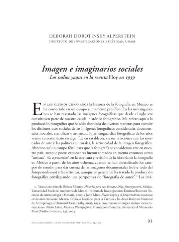 Texto completo (PDF) - Anales del Instituto de Investigaciones ...