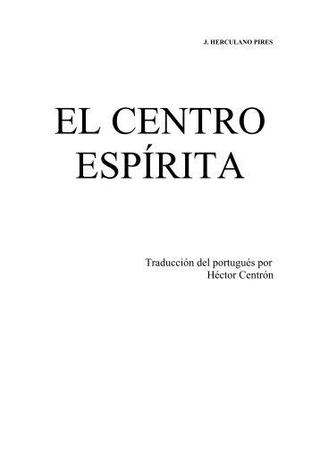 El centro espirita - Federación Espírita Española