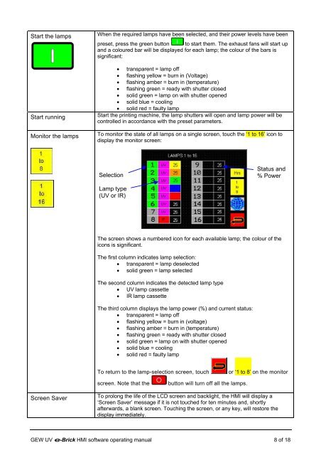 e-brick installation and user manual - GEW UV System v1.0