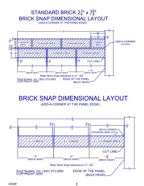 Brick Snap® Installation Guide (pdf) - Scott System